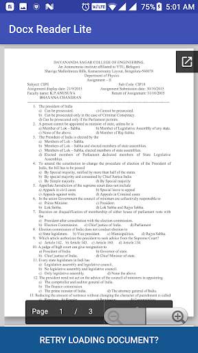 Docx Reader screenshot 2