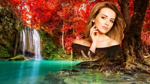 Waterfall Photo Editor frame screenshot 10