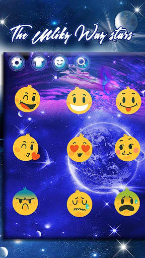Galaxy Starry Sky Keyboard screenshot 3