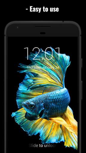 Betta Fish Lock Screen & Wallpaper screenshot 1