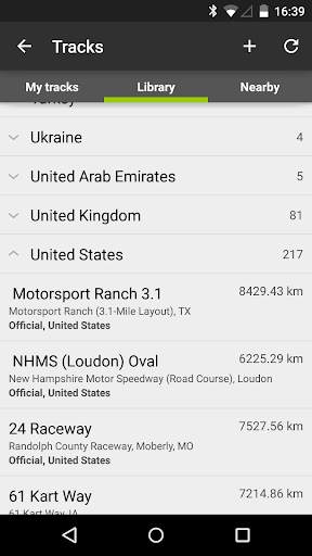RaceChrono screenshot 8