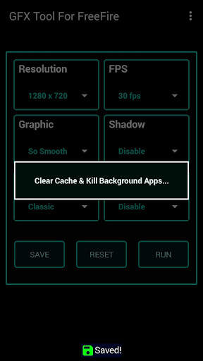 Fire GFX Tool : FPS Booster screenshot 2