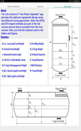 Two Phase Separator Lite screenshot 13