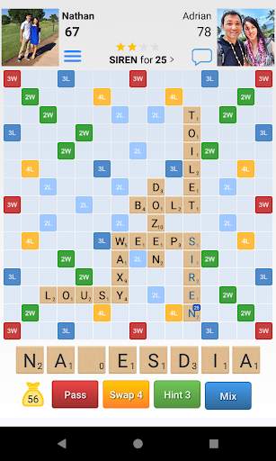 Word Nation - Multi-player Crosswords Friends Game screenshot 2