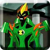 Ben Vilgax Attacks Alien Force Fighting