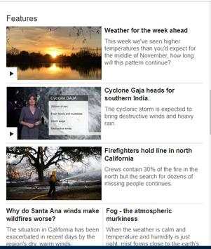 BBC Weather App screenshot 4