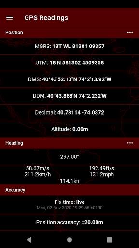 Grid GPS Free screenshot 1