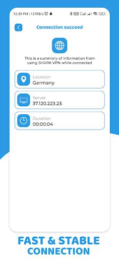 Shark Vpn स्क्रीनशॉट 3