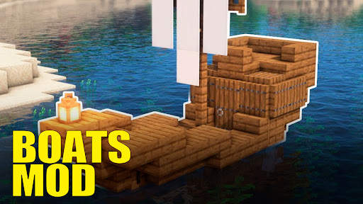 Boats Mod for Minecraft PE screenshot 3