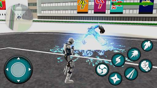 Incredible Flying Super Heroes Legend: City Rescue screenshot 1