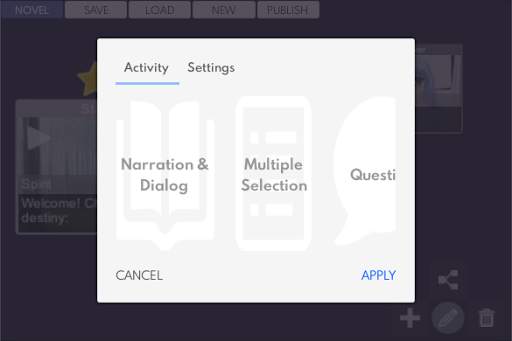 SEEVN 2 - Visual Novel Editor & Player screenshot 3
