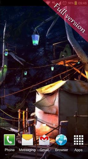 Tree Village 3D Free lwp screenshot 4