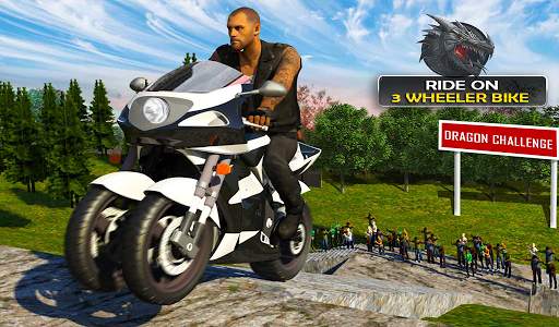 Extreme Offroad Stunt Bike Driving Simulator Games screenshot 9
