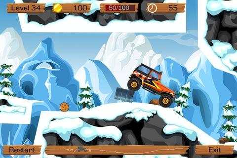 Snow Off Road -- mountain mud dirt simulator game screenshot 6