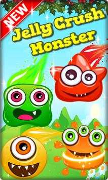 Jelly Crush Monster Match-3New screenshot 1