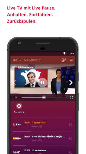 Sunrise Smart TV screenshot 1