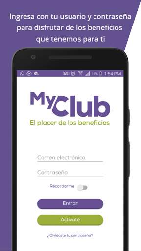 My Club screenshot 1