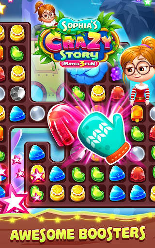 Crazy Story - Match 3 Games screenshot 3