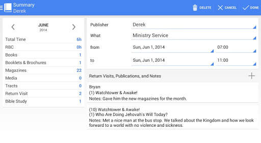 My Ministry Assistant screenshot 10