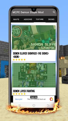MCPE Demon Slayer Mod screenshot 3