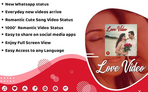 Love Video Status : Love Status screenshot 1