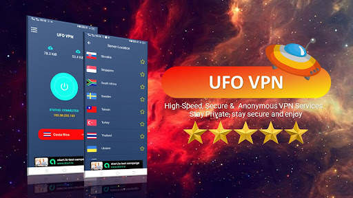 UFO VPN - Secure VPN Proxy screenshot 1