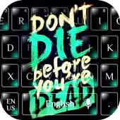 Black Cool keyboard 10001002
