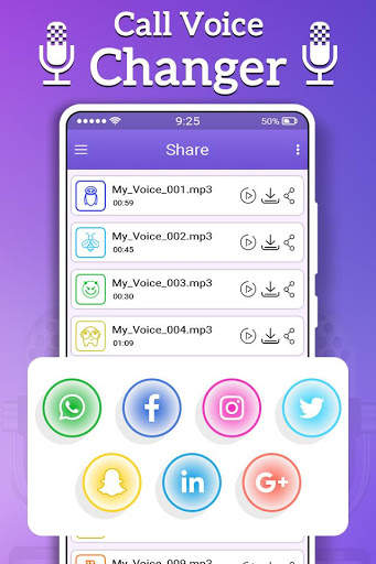Call Voice Changer Male To Female screenshot 5