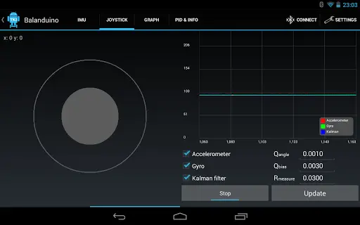 Balanduino Android App screenshot 11