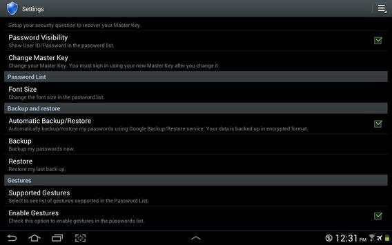 Password 360 Lite screenshot 10
