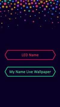 Colorful LED Name : My Name Live Wallpaper screenshot 3