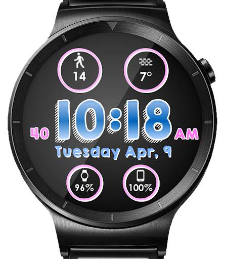 Line Face HD Watch Face Widget & Live Wallpaper screenshot 15