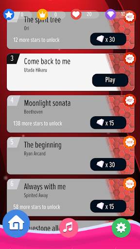 Piano Noir Ladybug Tiles 2 screenshot 1