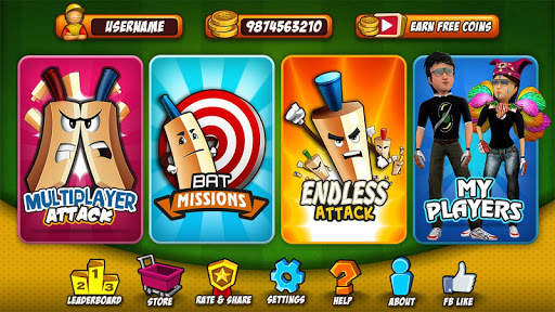 Bat Attack Cricket Multiplayer screenshot 3