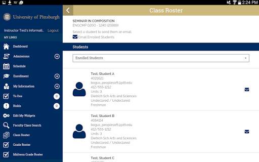 Pitt PS Mobile screenshot 10