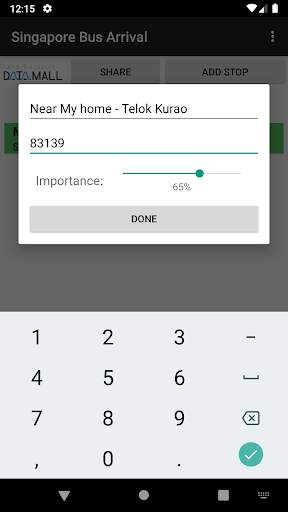 Singapore Bus Arrival screenshot 2