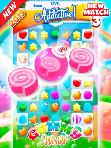 Gummy Crush! - Match & Restore screenshot 12