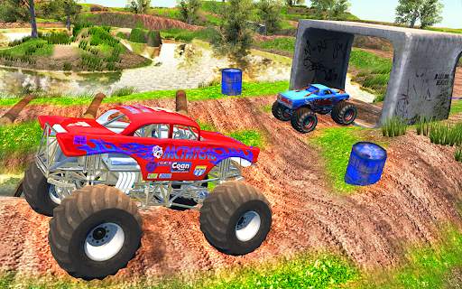 Monster Truck Driving Game 3D screenshot 4