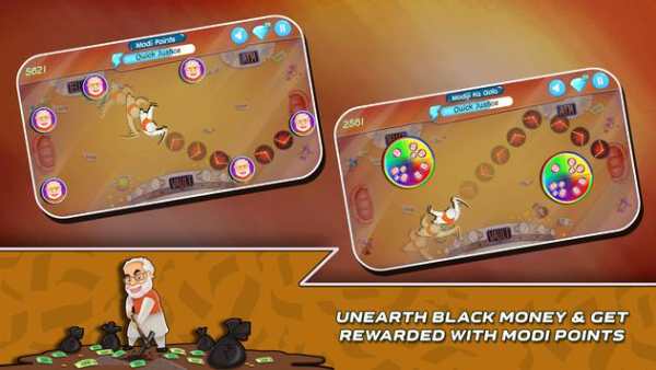 Modi Games: Attack Black Money screenshot 6