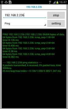 ping google,yahoo,facebook ... screenshot 1