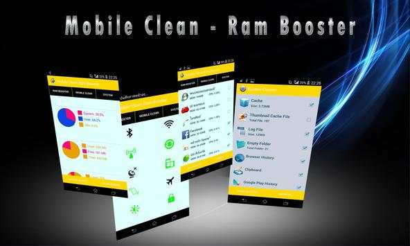 Mobile Clean - Ram Booster 360 screenshot 1