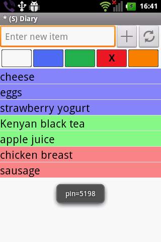 Buyer Shopping List screenshot 3