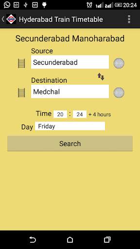 Hyderabad MMTS Train Timetable screenshot 8