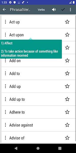 Learn English Phrasal Verbs - Practice & Example 3 تصوير الشاشة