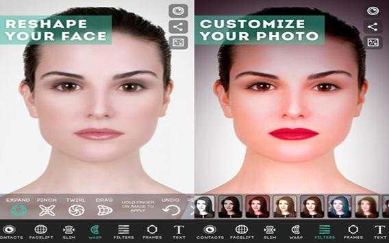 Makeup photo screenshot 1