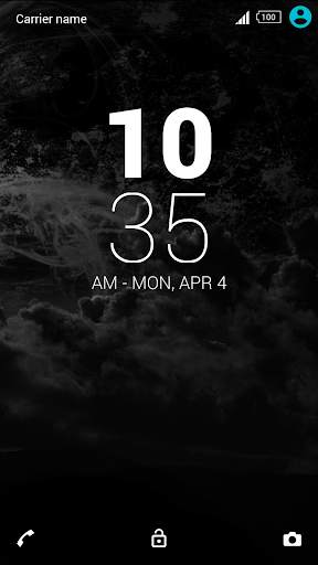 Black for Xperia screenshot 1