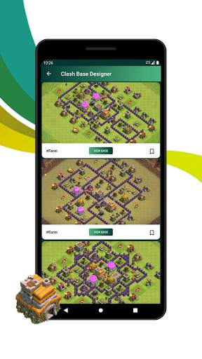 Clash Base Designer, Easy copy screenshot 3