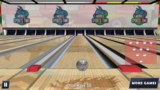 Bowling 3D - Real Match King скриншот 3