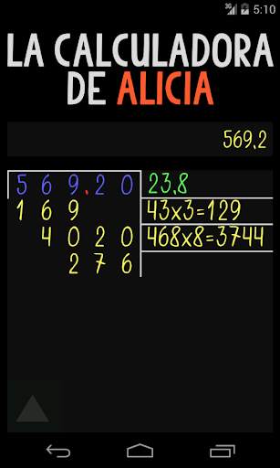 LA CALCULADORA DE ALICIA screenshot 3