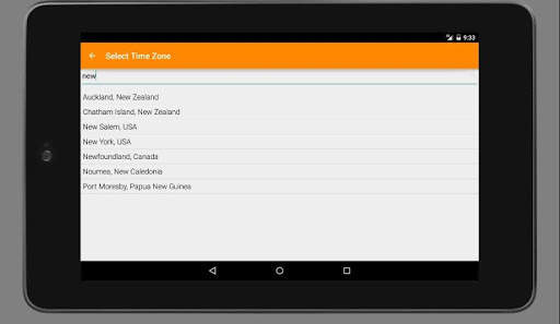 World Clock Fullscreen FREE screenshot 3